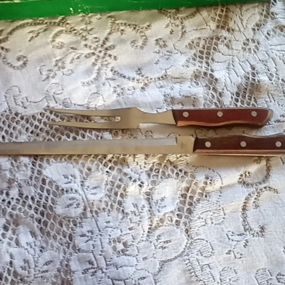 2 piece Maxam Steel cutlery set
